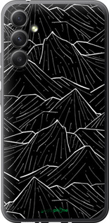 Силіконовий чехол Із зображенням Темних гір для Samsung Galaxy A34 A346E - 6489u-2936 изображение 