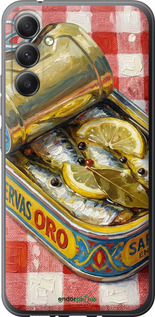 Силиконовый чехол Vintage Sardine Tin Phone для Samsung Galaxy A34 A346E - 6772u-2936 изображение 