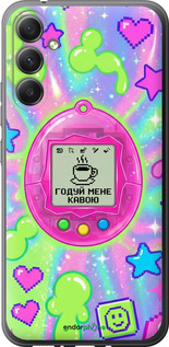Силіконовий чехол Y2K Aesthetic Retro Pet: Годуй мене кавою для Samsung Galaxy A34 A346E - 6784u-2936 изображение 