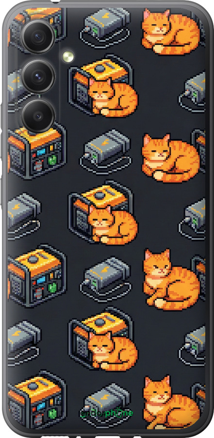 Силиконовый чехол Autonomous Zone для Samsung Galaxy A34 A346E - 6771u-2936 изображение 