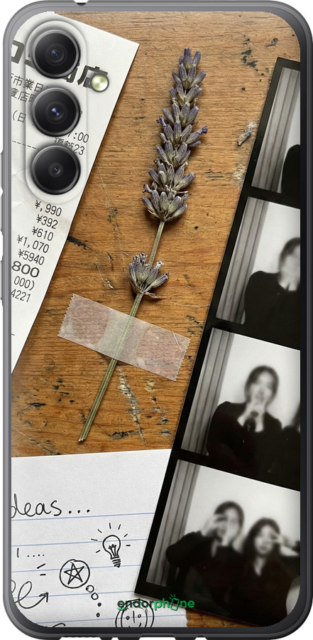 Силиконовый чехол Aesthetic Scrapbook Collage для Samsung Galaxy A34 A346E - 6773u-2936 изображение 