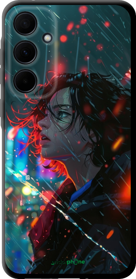 TPU чехол Нічні вогні для Samsung Galaxy A35 - 6096b-3499 изображение 