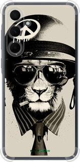 Силіконовий протиударний с посиленими кутами чехол tattoo soldier для Samsung Galaxy A35 - 4165sp-3499 изображение 