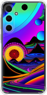 Силикон с усиленными углами чехол Абстракция v3 для Samsung Galaxy A35 - 5620sp-3499 изображение 