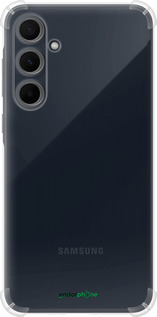 Силикон с усиленными углами чехол 'Прозрачный' для Samsung Galaxy A35 изображение 8