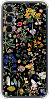 Силикон с усиленными углами чехол С цветами для Samsung Galaxy A35 - 6422sp-3499 изображение 