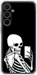 Силикон с усиленными углами чехол Скелет делает Selfie для Samsung Galaxy A35 - 6535sp-3499 изображение 