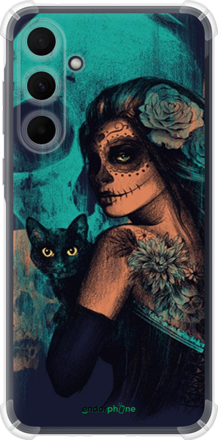 Силикон с усиленными углами чехол Fantasy girl для Samsung Galaxy A35 - 4133sp-3499 изображение 