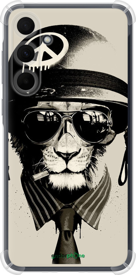 Силіконовий протиударний с посиленими кутами чехол tattoo soldier для Samsung Galaxy A35 - 4165sp-3499 изображение 