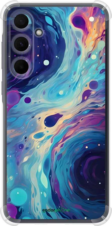 Силикон с усиленными углами чехол Арт акварель для Samsung Galaxy A35 - 6329sp-3499 изображение 