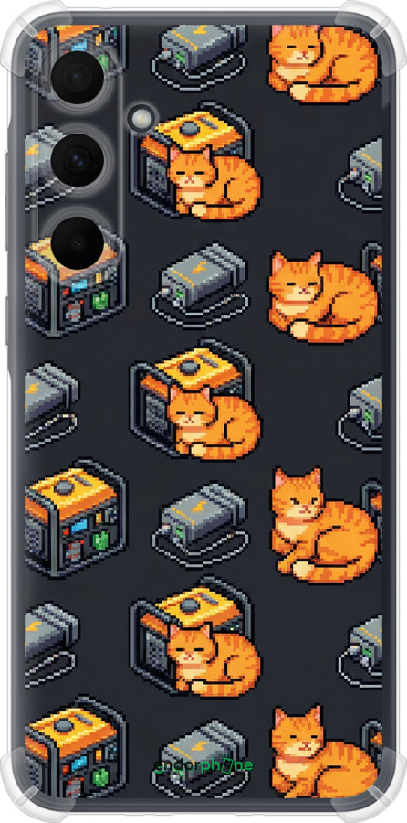 Силикон с усиленными углами чехол Autonomous Zone для Samsung Galaxy A35 - 6771sp-3499 изображение 