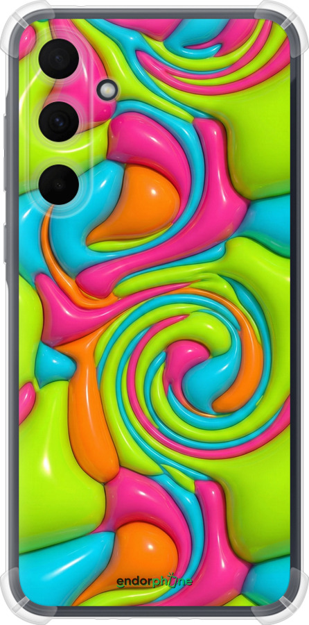 Силіконовий протиударний с посиленими кутами чехол Y2K Jelly Dream для Samsung Galaxy A35 - 6780sp-3499 изображение 