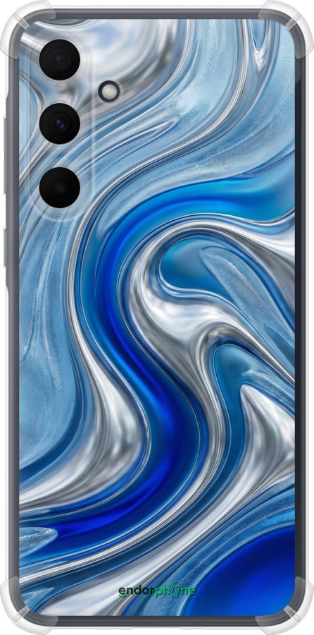 Силіконовий протиударний с посиленими кутами чехол Liquid Chrome для Samsung Galaxy A35 - 6781sp-3499 изображение 