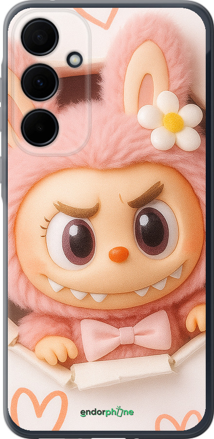 Силіконовий чехол Лабубу 2 для Samsung Galaxy A35 - 6710u-3499 изображение 