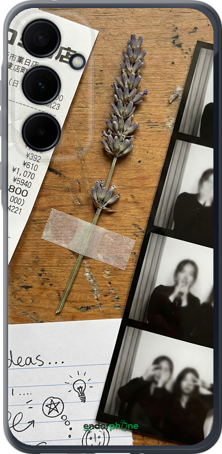 Силиконовый чехол Aesthetic Scrapbook Collage для Samsung Galaxy A35 - 6773u-3499 изображение 