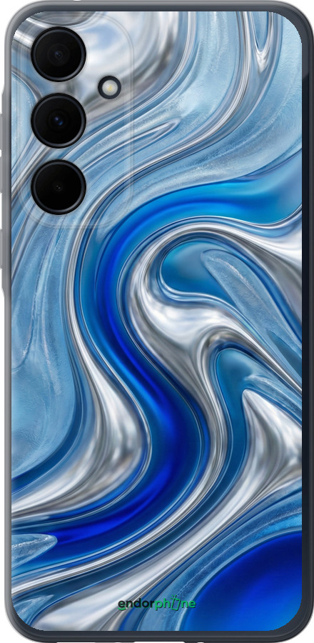 Силиконовый чехол Liquid Chrome для Samsung Galaxy A35 - 6781u-3499 изображение 