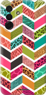 Силіконовий чехол Шеврон v3 для Samsung Galaxy A36 - 1058u-3836 изображение 