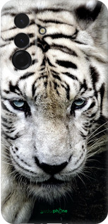 Силиконовый чехол Грустный белый тигр для Samsung Galaxy A36 - 106u-3836 изображение 