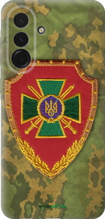 Силіконовий чехол Прикордона служба України  для Samsung Galaxy A36 - 1091u-3836 изображение 