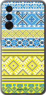 Силиконовый чехол Вышиванка 40 для Samsung Galaxy A36 - 1174u-3836 изображение 