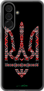 Силіконовий чехол Герб - вишиванка на чорному фоні для Samsung Galaxy A36 - 1196u-3836 изображение 