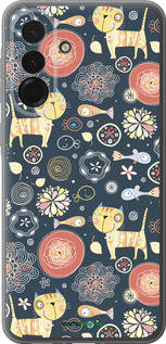 Силиконовый чехол Котята v4 для Samsung Galaxy A36 - 1224u-3836 изображение 