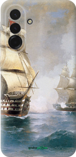 Силиконовый чехол Айвазовский. Корабли для Samsung Galaxy A36 - 160u-3836 изображение 