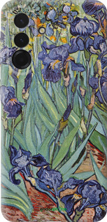 Силиконовый чехол Винсент Ван Гог. Ирисы для Samsung Galaxy A36 - 161u-3836 изображение 