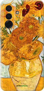Силіконовий чехол Вінсент Ван Гог. Соняшники для Samsung Galaxy A36 - 162u-3836 изображение 