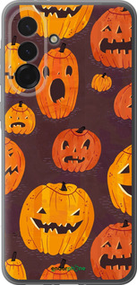 Силіконовий чехол Гарбузи на Хелловін для Samsung Galaxy A36 - 233u-3836 изображение 