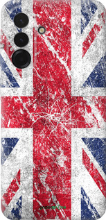 Силіконовий чехол Прапор Великобританії 1 для Samsung Galaxy A36 - 386u-3836 изображение 