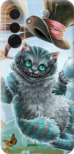 Силіконовий чехол Чеширський Кіт 2 для Samsung Galaxy A36 - 3993u-3836 изображение 