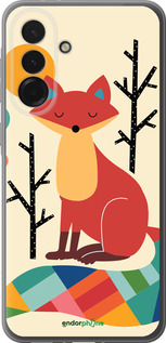 Силиконовый чехол Rainbow fox для Samsung Galaxy A36 - 4010u-3836 изображение 