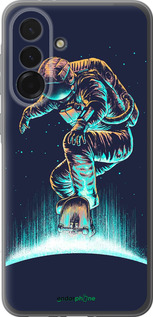 Силиконовый чехол Космонавт на скейтборде для Samsung Galaxy A36 - 4145u-3836 изображение 