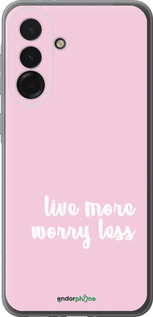 Силиконовый чехол Живи больше для Samsung Galaxy A36 - 4347u-3836 изображение 