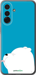 Силиконовый чехол Мишка 1 для Samsung Galaxy A36 - 4358u-3836 изображение 