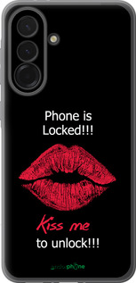 Силиконовый чехол Разблокируй-поцелуй для Samsung Galaxy A36 - 4372u-3836 изображение 