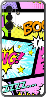 Силиконовый чехол Комикс 1 для Samsung Galaxy A36 - 4407u-3836 изображение 