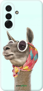 Силиконовый чехол Модная лама для Samsung Galaxy A36 - 4479u-3836 изображение 