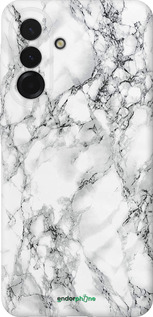 Силиконовый чехол Мрамор белый для Samsung Galaxy A36 - 4480u-3836 изображение 