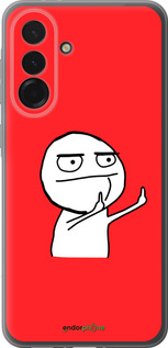 Силиконовый чехол Мем для Samsung Galaxy A36 - 4578u-3836 изображение 