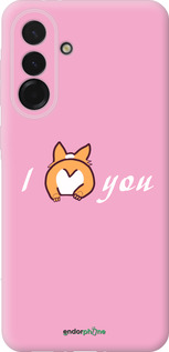 Силиконовый чехол Люблю1 для Samsung Galaxy A36 - 4587u-3836 изображение 