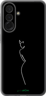 Силиконовый чехол Силуэт1 для Samsung Galaxy A36 - 4590u-3836 изображение 
