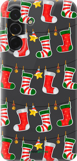Силіконовий чехол Новорічний 9 для Samsung Galaxy A36 - 4622u-3836 изображение 