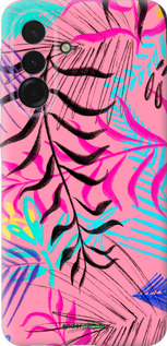 Силіконовий чехол Рослинний візерунок 2 для Samsung Galaxy A36 - 4740u-3836 изображение 