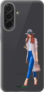 Силиконовый чехол Девушка 1 для Samsung Galaxy A36 - 4751u-3836 изображение 