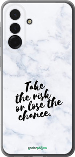 Силіконовий чехол Ризикнути або втратити шанс для Samsung Galaxy A36 - 4866u-3836 изображение 