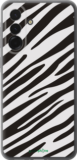 Силиконовый чехол Классическая зебра для Samsung Galaxy A36 - 4874u-3836 изображение 