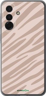 Силиконовый чехол Зебра беж для Samsung Galaxy A36 - 4875u-3836 изображение 