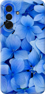 Силиконовый чехол Синие цветы для Samsung Galaxy A36 - 526u-3836 изображение 